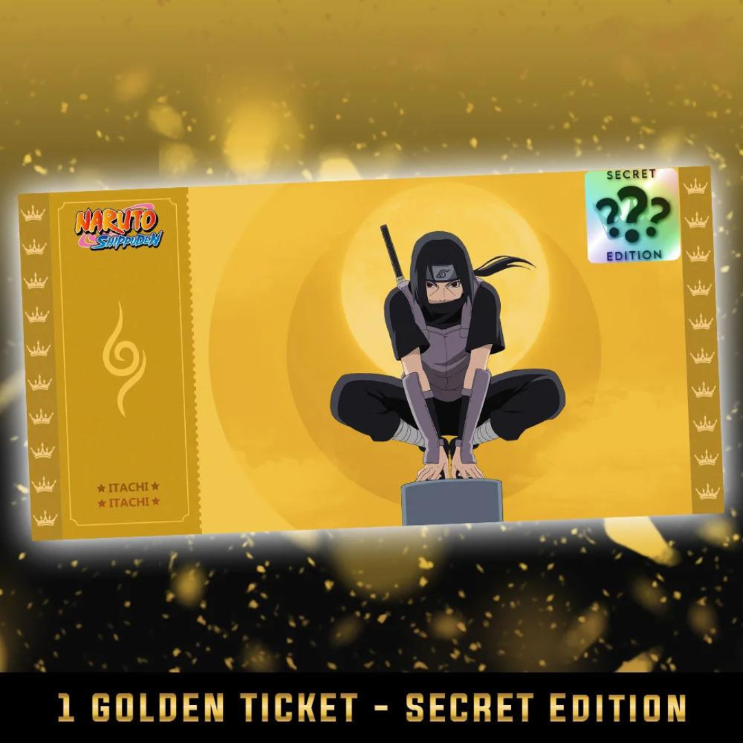 Golden Ticket Secret Edition Itachi Naruto 